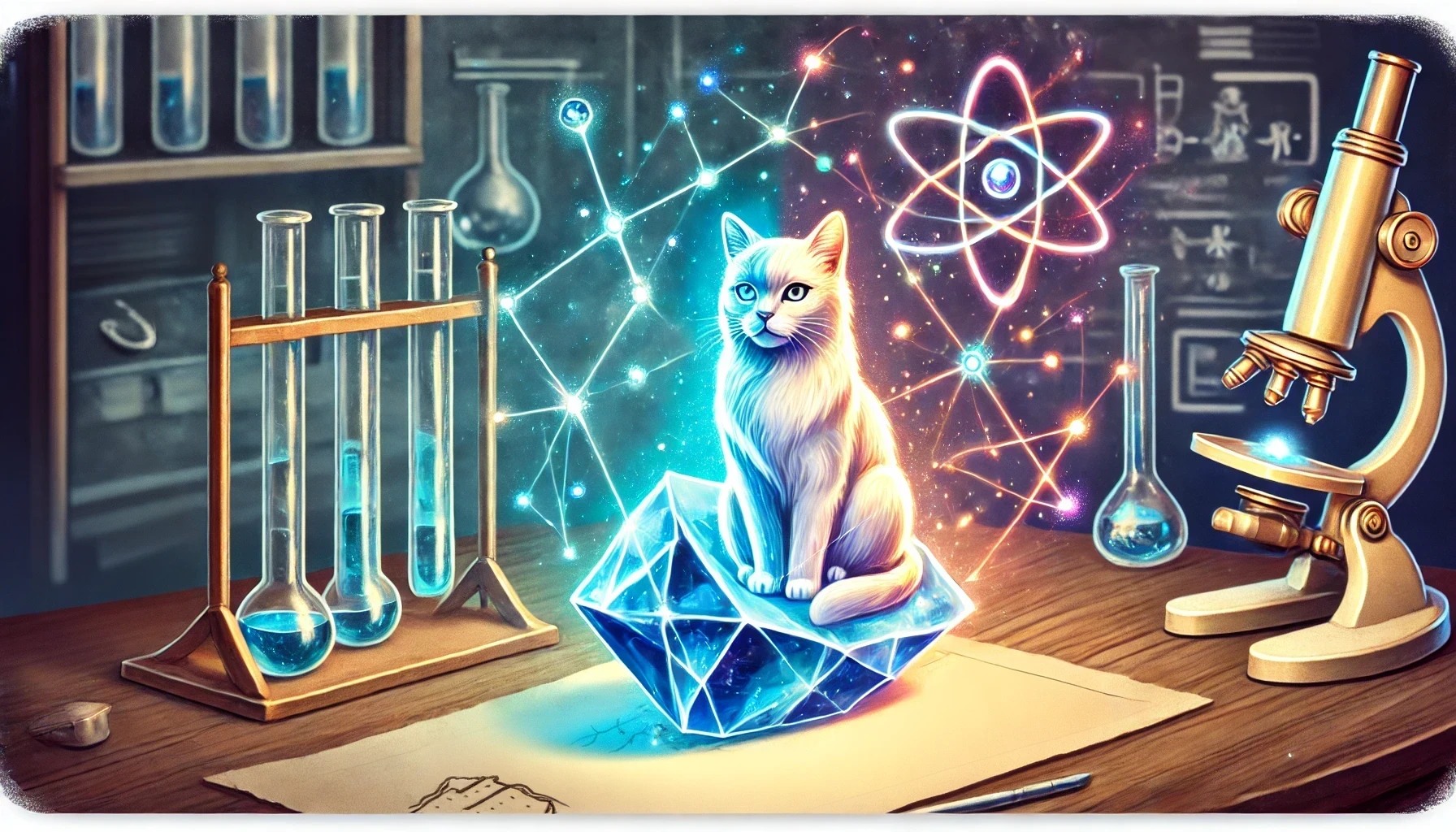 Der Quantensprung: Ein massiver „Quantenkater“ aus Saphirkristall