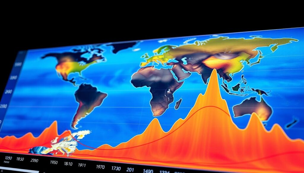 Globale Temperaturentwicklung Klimawandel