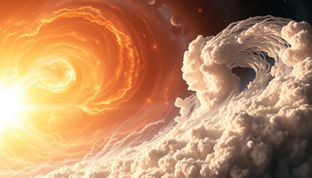 Kosmische Expansion im frühen Universum