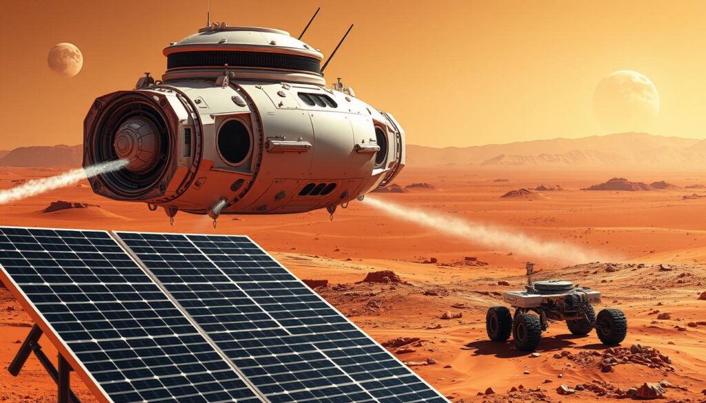Mars Lebenserhaltungssysteme Technologie