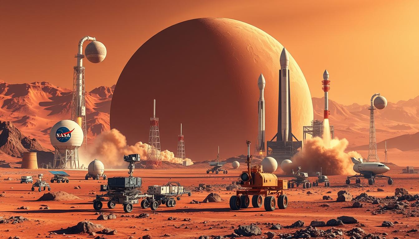 Marsmissionen im Vergleich: NASA, SpaceX, China & Europa