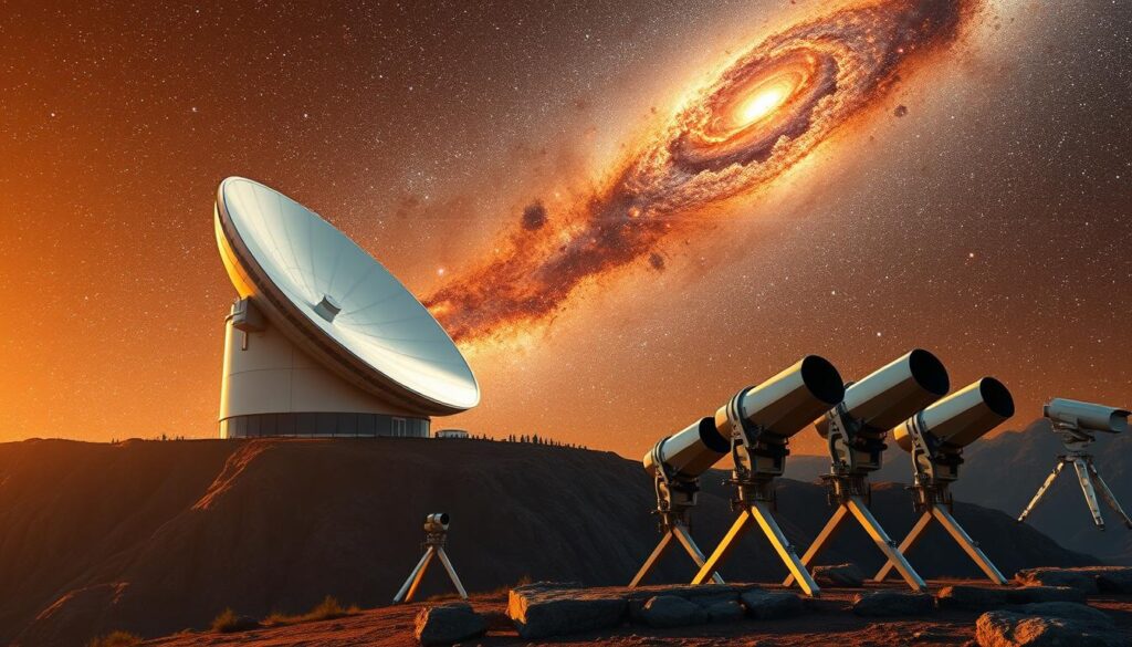 Moderne Weltraumteleskope und Radioteleskope