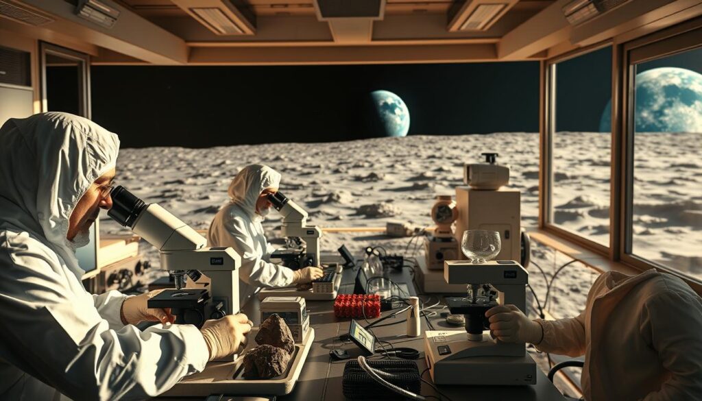 Wissenschaftliche Mondforschung NASA