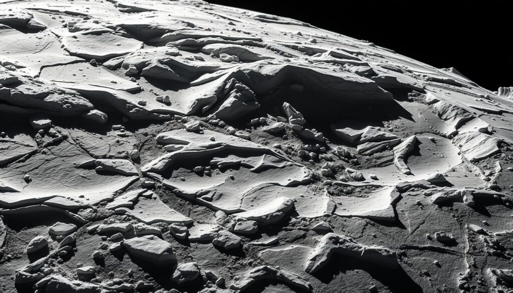 Zwergplanet Pluto Oberflächenmerkmale